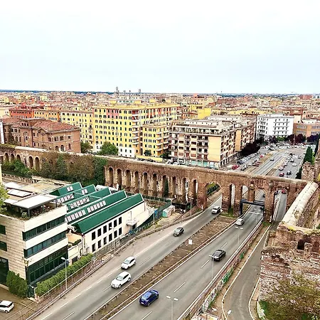 شقة Loft Pantanella Porta Maggiore Tenth Flor Great View